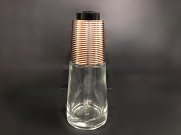 30ml Kemasan Botol Penetes Kaca Kemasan Dengan Pompa Sekrup Sealing Warna dan Pencetakan Disesuaikan