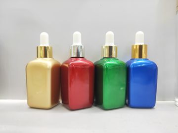 50 ml Kaca Botol Penetes Minyak Esensial Botol Makeup Kemasan Puting Penyegelan OEM
