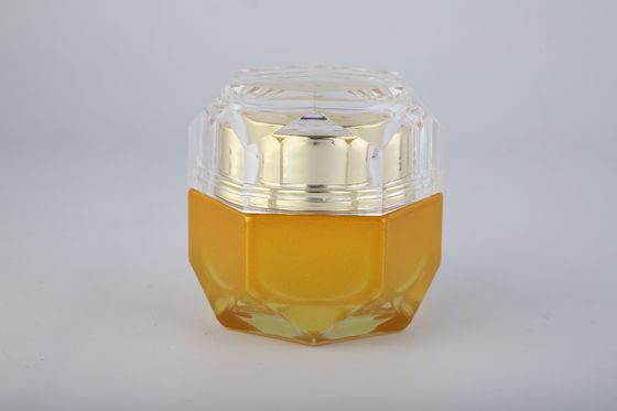 SGS 30g 50g Skincare Packaging Cream Jar dengan Tutup Plastik Logo dan Warna Disesuaikan