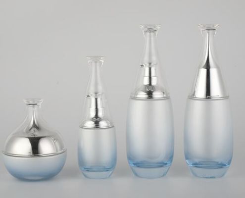 Gelas Menarik Botol Pompa Kosmetik / Botol Pompa 100ml / Kemasan Kosmetik Beragam Warna