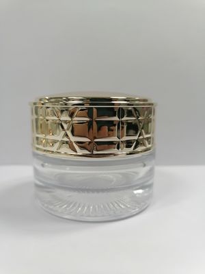 Kaca Reusable Glass Skincare Packaging Cream Jar Jar Kosmetik OEM 30g 50g