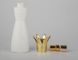 Botol Semprot Botol Parfum Kaca 30ML Dengan Queen Screw Cap Perawatan Kulit Dan Kemasan Rias