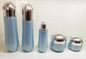 Hot Stamping Plastic Cap 100ml 120ml Kaca Botol Kosmetik Skincare Packaging Cream Jars