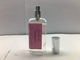 Bentuk Persegi Datar 30ml Botol Parfum Mewah Dengan Tutup Perak Ramping
