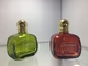 Atomizer Sprayer Botol Parfum Mewah Warna Transparan Hijau Merah
