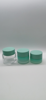 Botol Lotion Gelas Kosmetik Toples Bentuk Silinder Desain Klasik 100ml