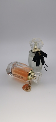 Botol parfum kaca 2023 yang disesuaikan, desain unik, mewah, berkualitas tinggi