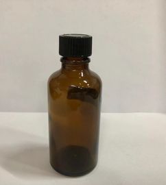 30ml Amber Kaca Krim Botol Screw Cap Kaca Vial Lotion Botol Kemasan Kosmetik