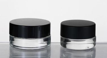 5g Glass Cream Jars Botol Krim Kosmetik Dengan Tutup Warna dan Pencetakan Disesuaikan OEM