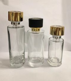 30ml 50ml 100ml Kaca Parfum Mewah Botol Sprayer Alat Penyemprot Dengan Aluminium Cap OEM
