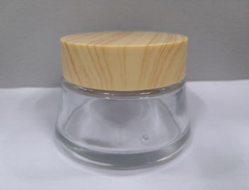 100g Glass Cream Jars Kemasan Perawatan Kulit Botol Cream Berbagai Warna Dan Printing OEM