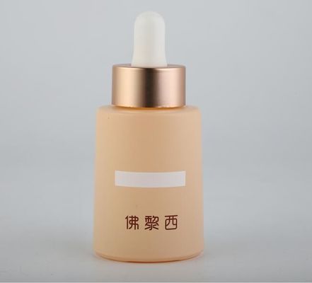 30ml Botol Penetes Kaca Oval Botol Minyak Esensial Berbagai Warna Dan Pencetakan Kemasan Perawatan Kulit