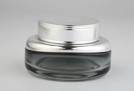 Electroplate 30g 50g Perlindungan Lingkungan Botol Kosmetik Jars Cream OEM