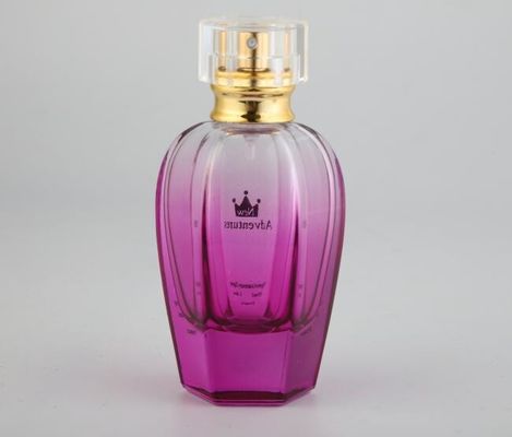 50ml Botol Parfum Kaca 100ml dengan Kemasan Kosmetik Surlyn Cap Sprayer Botol