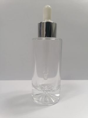 Botol Minyak Esensial OEM Skincare Packaging Glass 40ml Botol Penetes Kosmetik