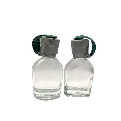 Kaca OEM 25ML Botol Parfum Kecil Tutup Desain Ketel Perjalanan