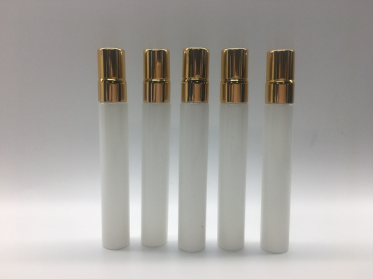 10ml 5ml 2ml Parfum Kaca Vial Aluminium Emas / Perak Tutup Sekrup Dengan Sprayer