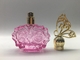 Botol Parfum Bunga Kaca untuk Wanita 30ml 50ml dengan Tutup Kupu-kupu Plastik 2022 Desain Baru