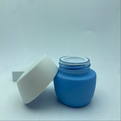 Kemasan Kosmetik 30G Gel Cream Jar dengan Kap Plastik Putih Kemasan Botol Botol Cream