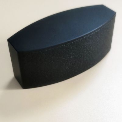 Custom 100ml Square Kaca Mewah Dan Elegan Kosong Botol Parfum Pompa Sprayer Gradient Hitam Dan Biru Warna 15mm leher