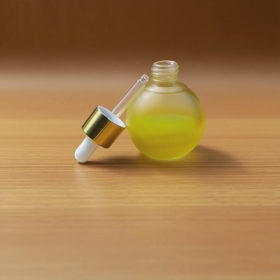 Custom Gradient 30ml Glass Serum Bottle for Skincare with Face Moisture Dropper - Kemasan Kosmetik