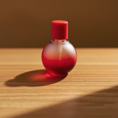 Botol Serum 30ml/40ml/50ml Gradien Kustom untuk Perawatan Kulit - Botol Kaca Minyak Wajah Esensial dengan Pipet