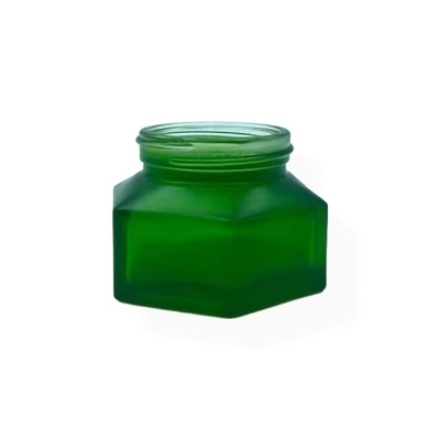 Botol Kosmetik Kemasan 50g Botol Esmerald Cream dengan finishing kayu Botol Plastik Cap Cream