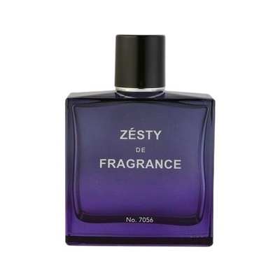 100ml persegi botol parfum kaca kemasan perawatan pribadi OEM sablon dan lukisan