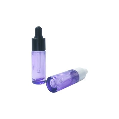 Eco-Friendly 10ml Bottle Dropper Eye Cream Round - Sampel Botol Minyak Esensi untuk Perawatan Mata dengan Logo Khusus