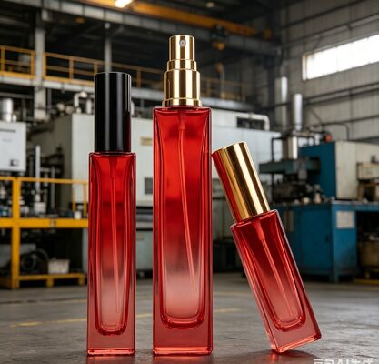 Botol Kaca Semprot Tutup Ulir untuk Kosmetik 5ml 10ml Botol Kaca Isi Ulang Parfum Portabel