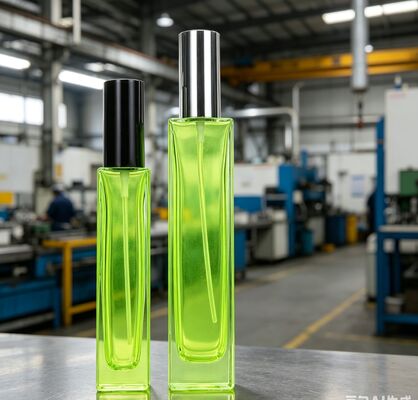 Botol Kaca Semprot Tutup Ulir untuk Kosmetik 5ml 10ml Botol Kaca Isi Ulang Parfum Portabel