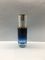 Botol Lotion Kaca 30ml dengan pompa Hijau transparan Gradien warna biru Putih mutiara