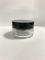 5g Glass Cream Jars Botol Krim Kosmetik Dengan Tutup Warna dan Pencetakan Disesuaikan OEM