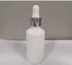 50ml Kaca Putih Botol Penetes Wadah Minyak Atsiri Disesuaikan Logo Dan Warna