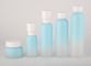Guci Krim Kaca Botol Pompa Kemasan Kosmetik ISO9001 80ml OEM