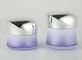 50g Skincare Packaging Glass Cream Jar dengan Tutup Plastik Botol Kosmetik Logo dan Lukisan Disesuaikan