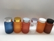 Botol Kapsul Kaca Buram Transparan Electroplate MSDS Untuk Obat-obatan