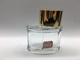 Oem Gradient Luxury Parfum Botol Electroplating UV Dengan Metalik Emas Atomizer