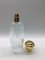 Mewah Tinggi 100ml Botol Parfum Kosong Crimp Sprayer Dengan Tutup Emas Bulat