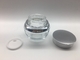 30g 50g Kaca Krim Jar Lurus Bentuk Bulat Wadah Kosong Kosmetik OEM