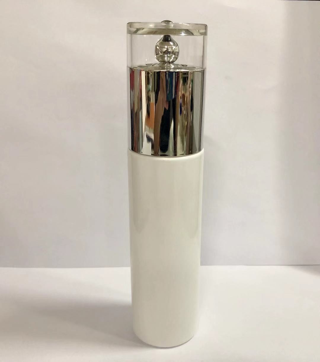 Botol Kaca Lotion Kustom Pompa Botol Krim Dengan Pompa Kemasan Kosmetik